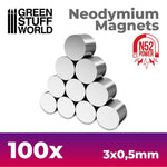 Neodymium Magnets - 100 units (N52)