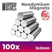 Carregar imagem no visualizador da galeria, Neodymium Magnets - 100 units (N52)
