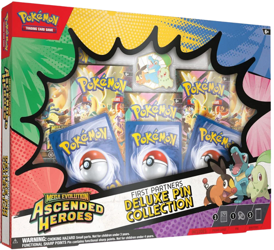 Ascended Heroes First Partners Deluxe Pin Collection - EN