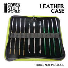 Load image into Gallery viewer, Premium Leather Case for Tools and Brushes
