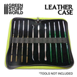 Green Stuff World - Premium Leather Case for Tools and Brushes