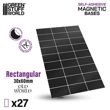 Carregar imagem no visualizador da galeria, Rectangular Magnetic SELF-ADHESIVE

