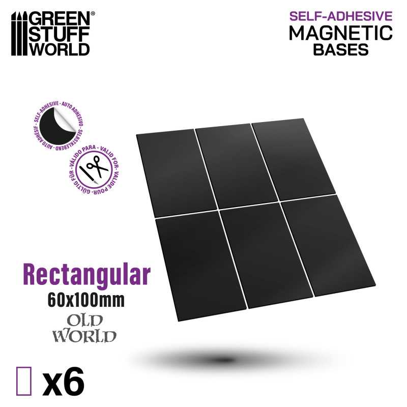 Rectangular Magnetic SELF-ADHESIVE