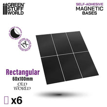 Carregar imagem no visualizador da galeria, Rectangular Magnetic SELF-ADHESIVE
