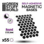 Round Magnetic SELF-ADHESIVE