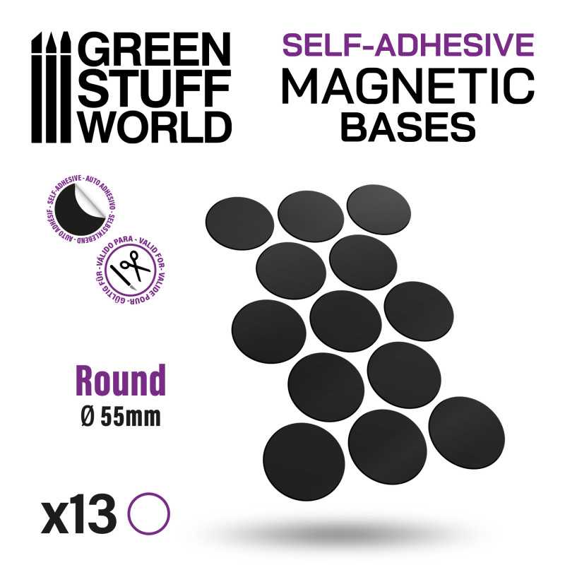 Round Magnetic SELF-ADHESIVE