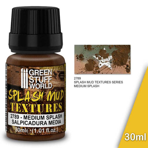 Splash Mud Textures 30ml: Medium Brown
