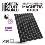 Square Magnetic Sheet SELF-ADHESIVE