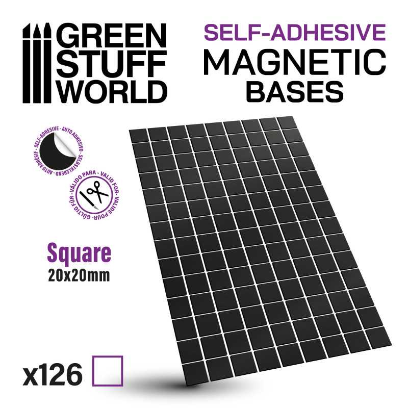 Square Magnetic SELF-ADHESIVE