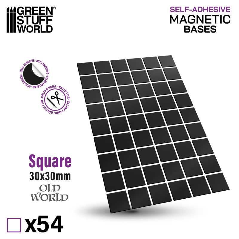Square Magnetic SELF-ADHESIVE