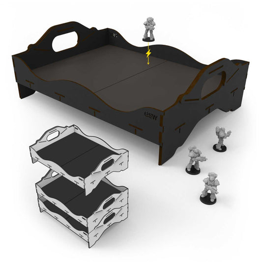 Stackable tournament tray 420 mm