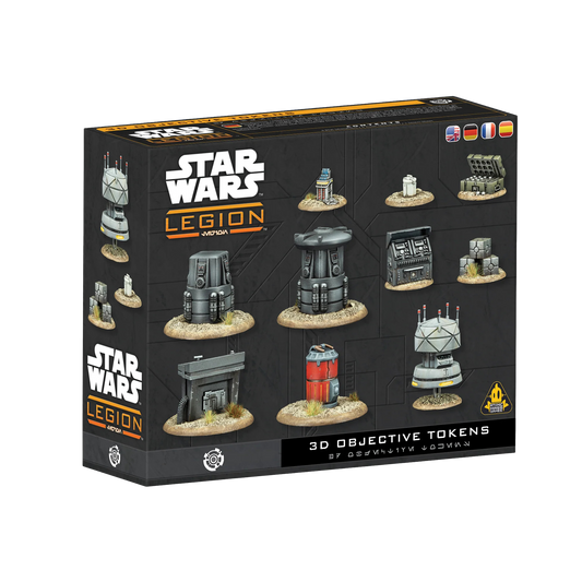 Star Wars: Legion - 3D Objective Tokens - EN/DE/SP/FR