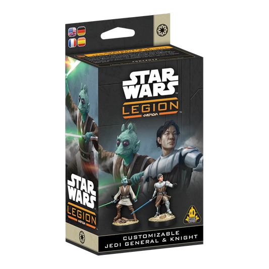 Customizable Jedi General and Knight - EN/DE/SP/FR