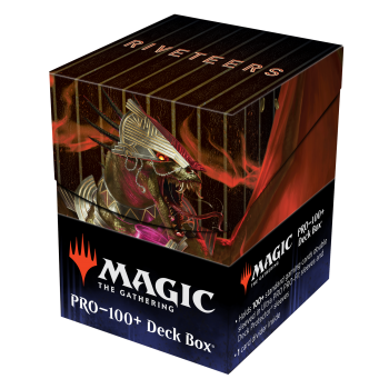 Ultra Pro Streets of New Capenna 100 Deck Box Riveteers for Magic The Gathering