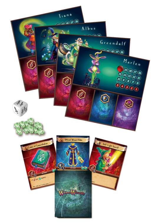 Witless Wizards *DAMAGED BOX* - EN
