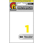Legion - Mini American 50 Boardgame Sleeves
