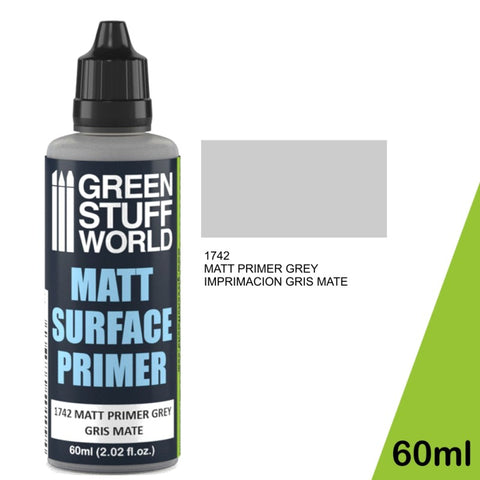 Green Stuff World - Matt Surface Primer 60ml - Grey