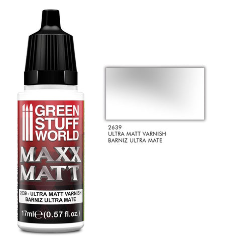 Green Stuff World - Maxx Matt Varnish - Ultramate 17ml