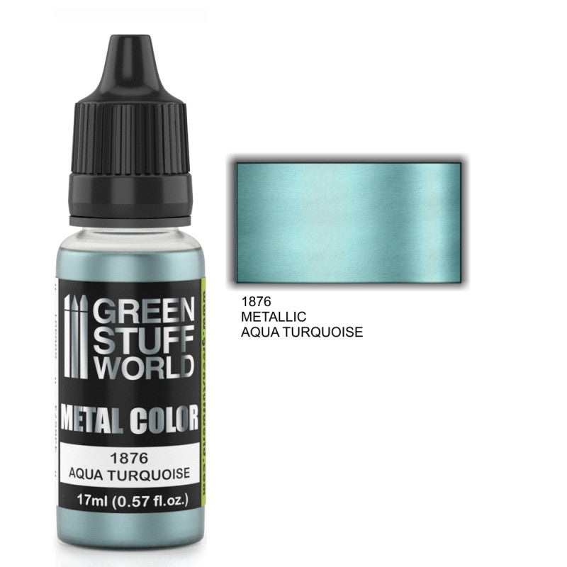 Metallic Paint AQUA TURQUOISE 17ml