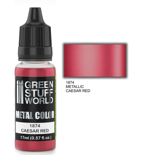 Metallic Paint CAESAR RED 17ml