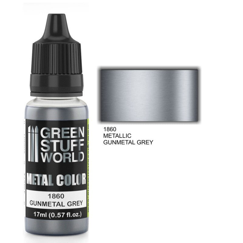 Metallic Paint GUNMETAL GREY 17ml