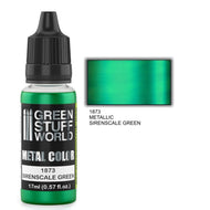 Metallic Paint SIRENSCALE GREEN 17ml