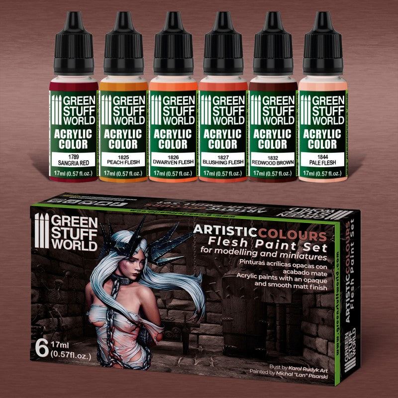Paint Set - Flesh