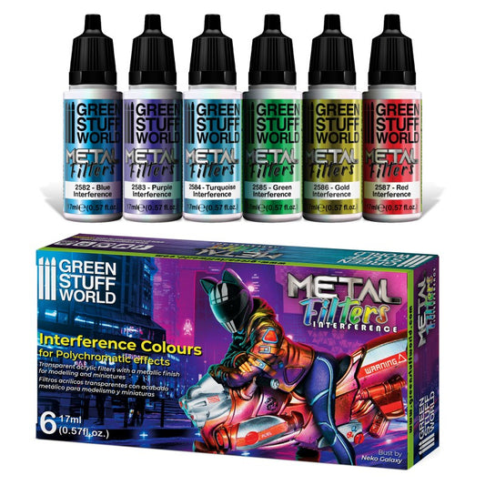 Set Metal Filters - Interference Colours