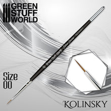 Load image into Gallery viewer, SILVER SERIES Kolinsky Brush - Size 00
