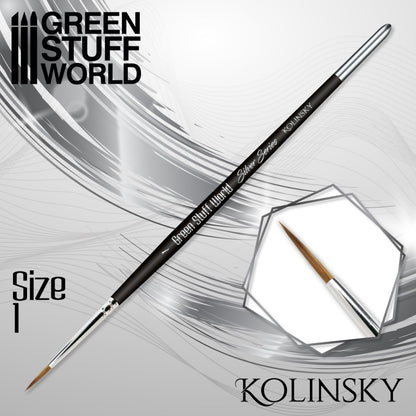 SILVER SERIES Kolinsky Brush - Size 1