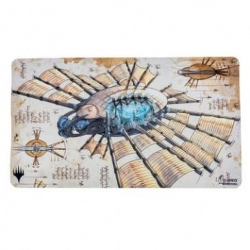 UP - Retro Frame Artifacts: Schematic Playmat Line - for Magic: The Gathering