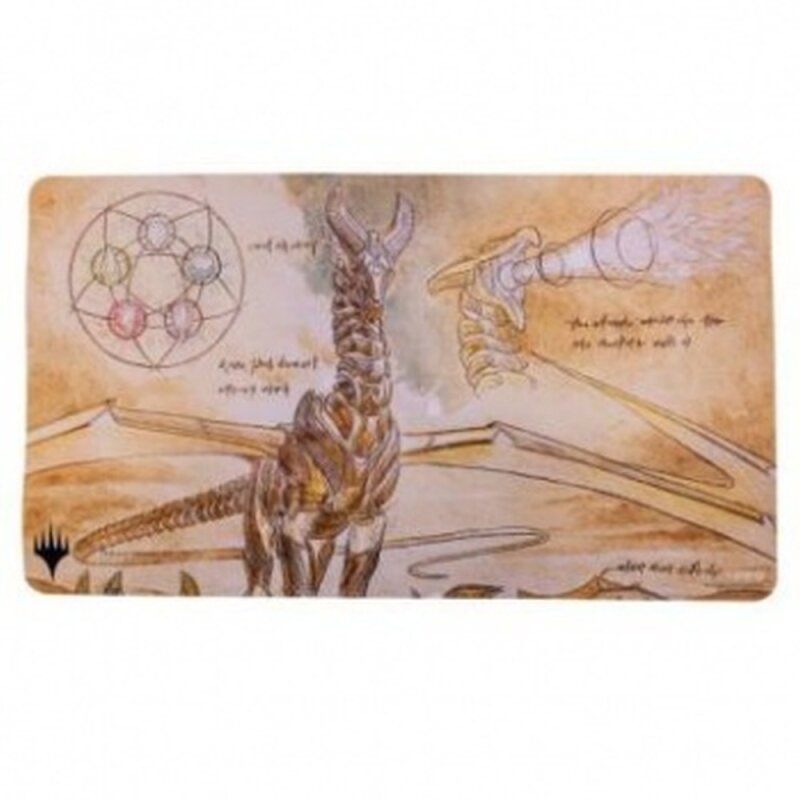 UP - Retro Frame Artifacts: Schematic Playmat Line - for Magic: The Gathering